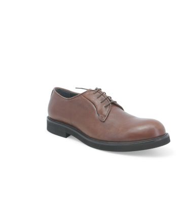 Scarpa classica uomo in pelle marrone u24640b